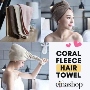 Coral Fleece Hair Towel