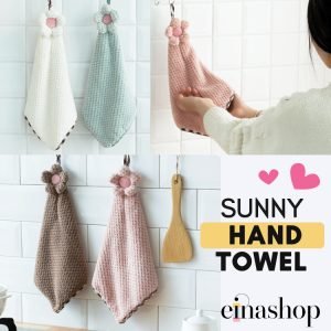Sunny Hand Towel Premium 2 Piece Bundle