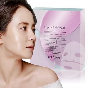 Celderma Hydrogel Crystal Skin Mask Box of 10 Masks