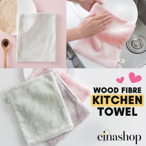 Wood Micro Fibre Non Oil Stick Kitchen Towel