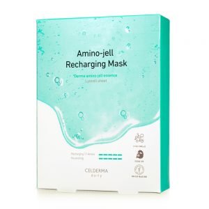 Celderma Daily Amino-jell Recharging Mask Box of 10 Masks
