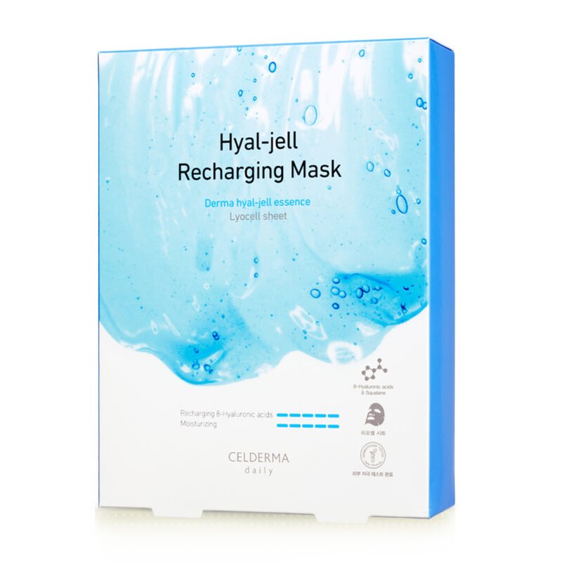 Celderma Daily Hyal-jell Recharging Mask Box of 10 Masks