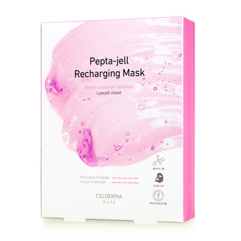 Celderma Daily Pepta-jell Recharging Mask Box of 10 Masks