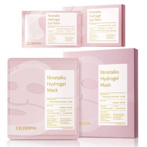Celderma Ninetalks Hydrogel Mask and Eye Patch Bundle