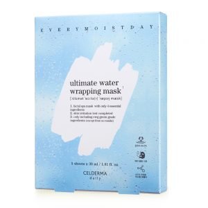Celderma Daily Ultimate Water Wrapping Mask Box of 5 Masks