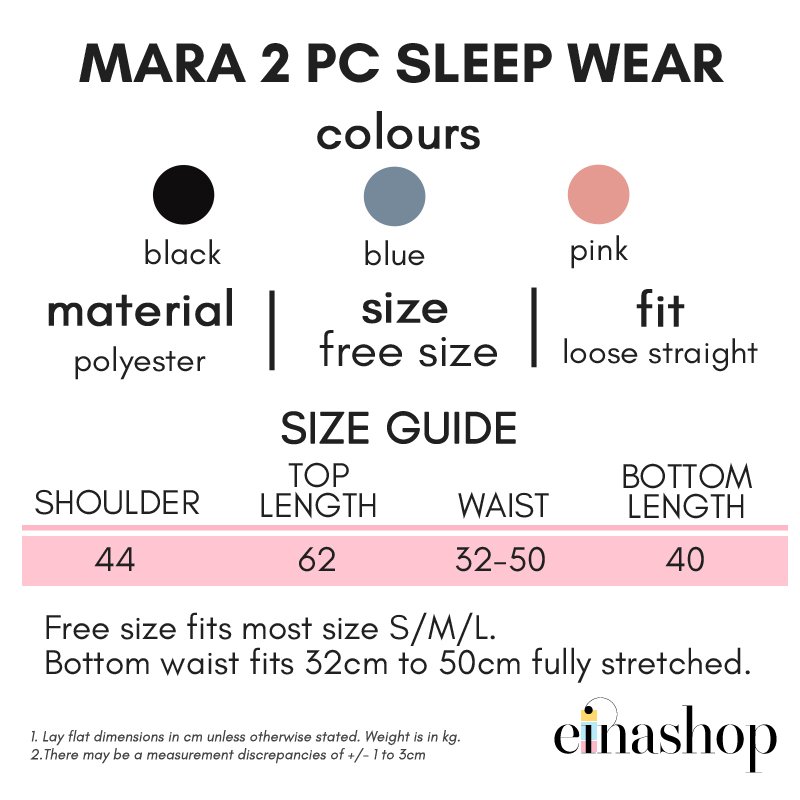 Mara 2 Piece Sleepwear Set - Image 3