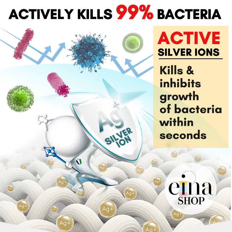 Men Nanosilver Regular Socks 6 Pairs Bundle - Image 3