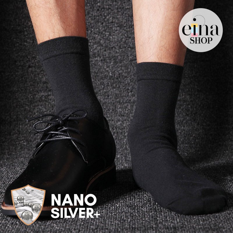 Men Nanosilver Regular Socks 6 Pairs Bundle - Image 7