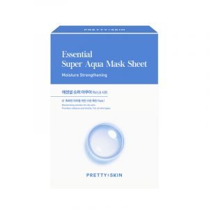 Prettyskin Essential Super Aqua Mask Sheet Box of 10 Masks