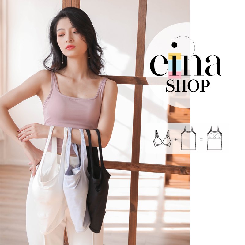 Luna Padded Bra Midriff Singlet - Image 11