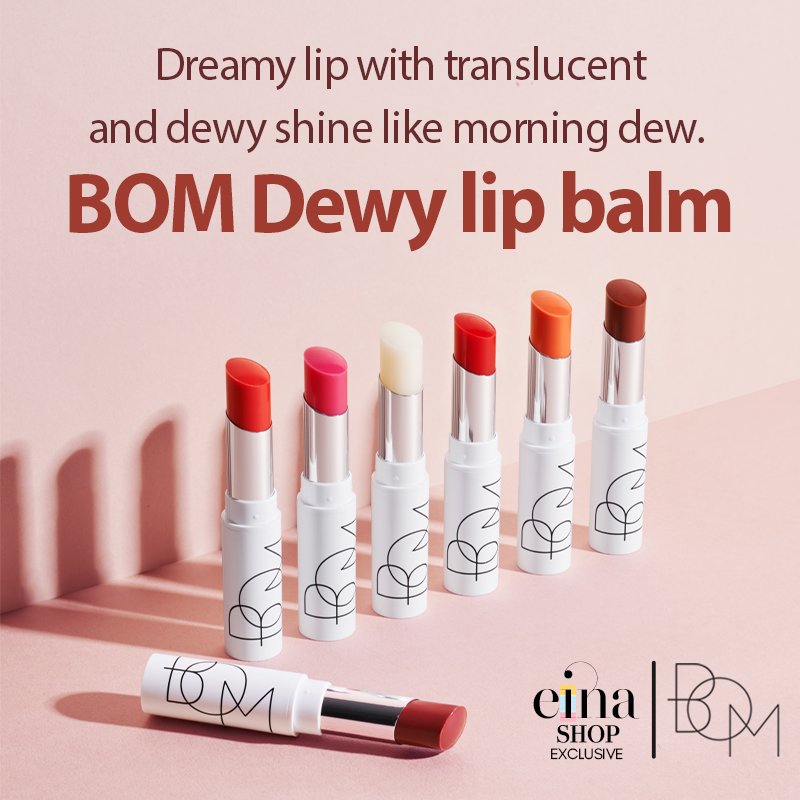BOM Dewy Lip Balm 7 Colours - Image 3