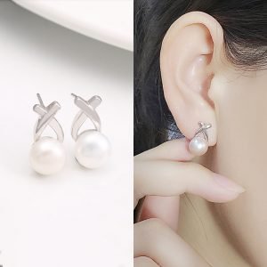 Eunji Pearl Earrings 925 Silver