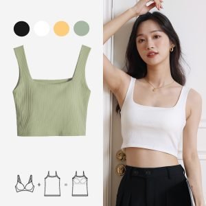 Melva Bra Padded Cropped Top