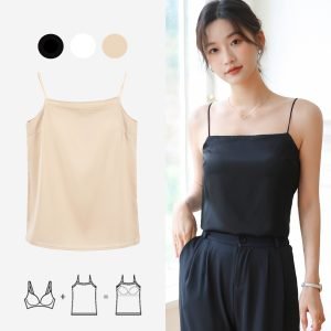 Claudia Ice Silk Bra Padded Camisole