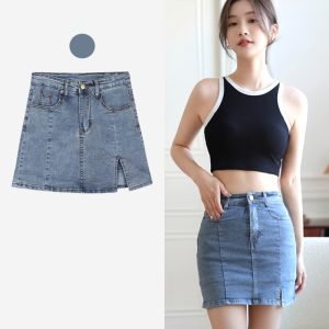 Naomi Denim Skort