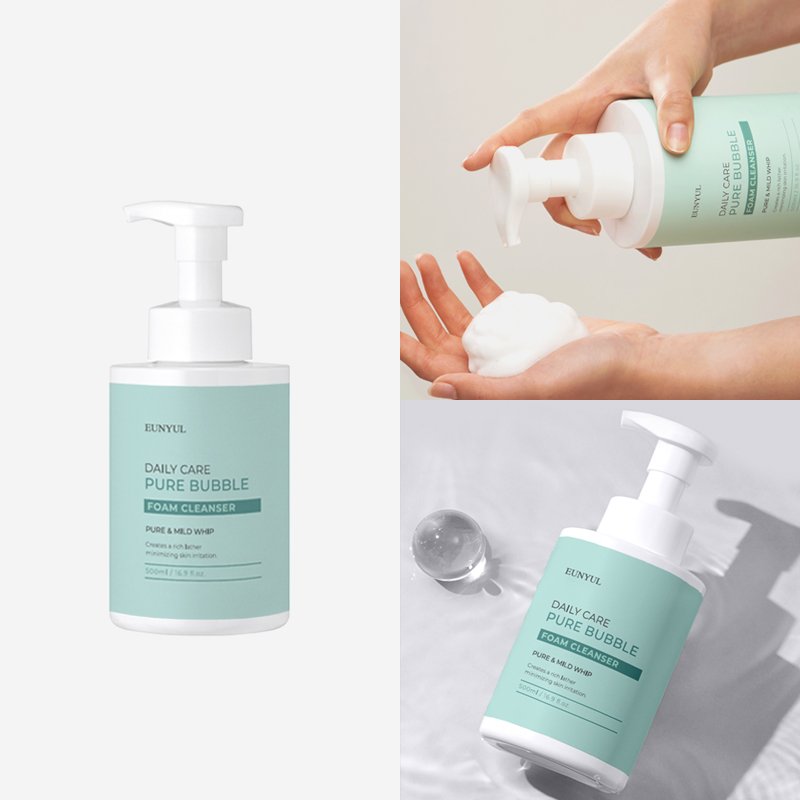 Eunyul Daily Care Pure Bubble Foam Cleanser