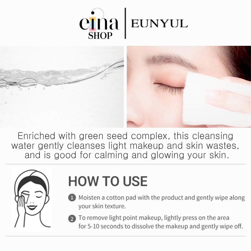 Eunyul Green Seed Cleansing Water - Image 7