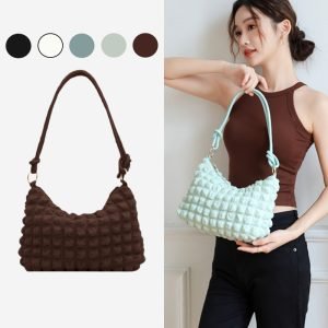 Ginny Pleated Bubble Cloud Shoulder Bag