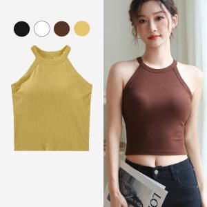 Vicky Bra Padded Halter Neck Top