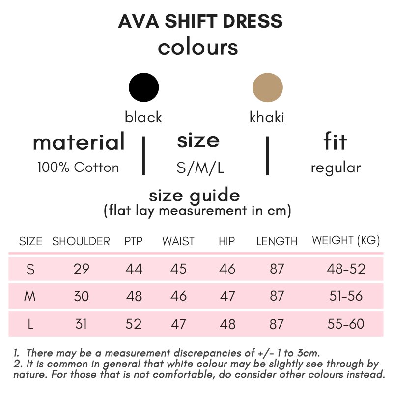 Ava Shift Dress Signature Collection - Image 4