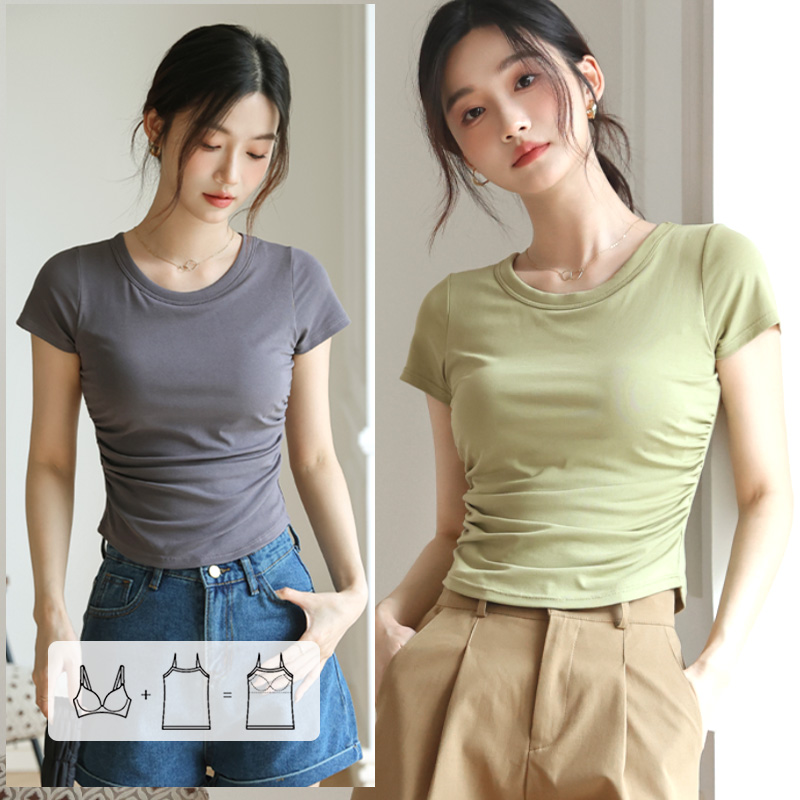 Clary Bra Padded T Shirt