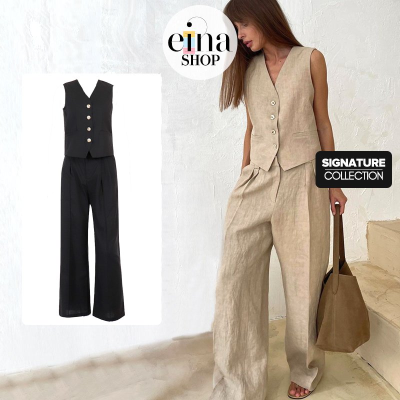 Clairey Vest Pants 2 Piece Set Signature Collection - Image 2