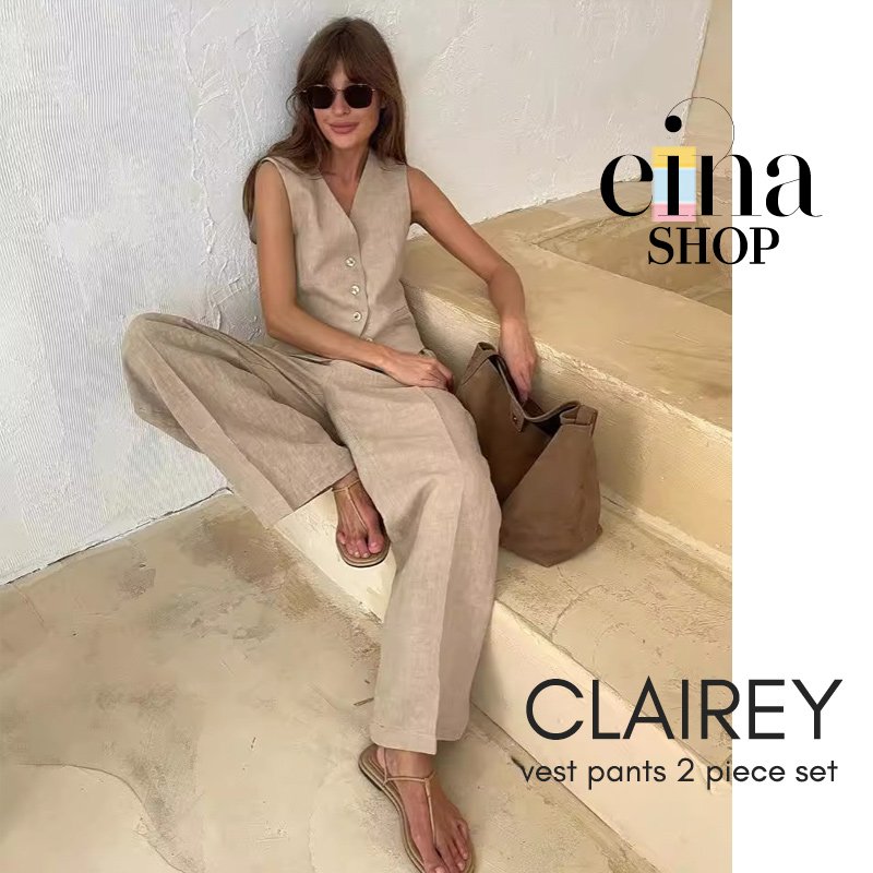 Clairey Vest Pants 2 Piece Set Signature Collection - Image 3