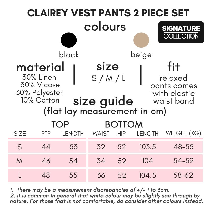 Clairey Vest Pants 2 Piece Set Signature Collection - Image 4