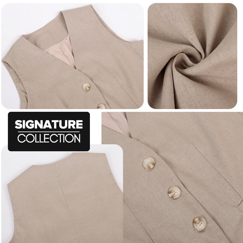 Clairey Vest Pants 2 Piece Set Signature Collection - Image 5