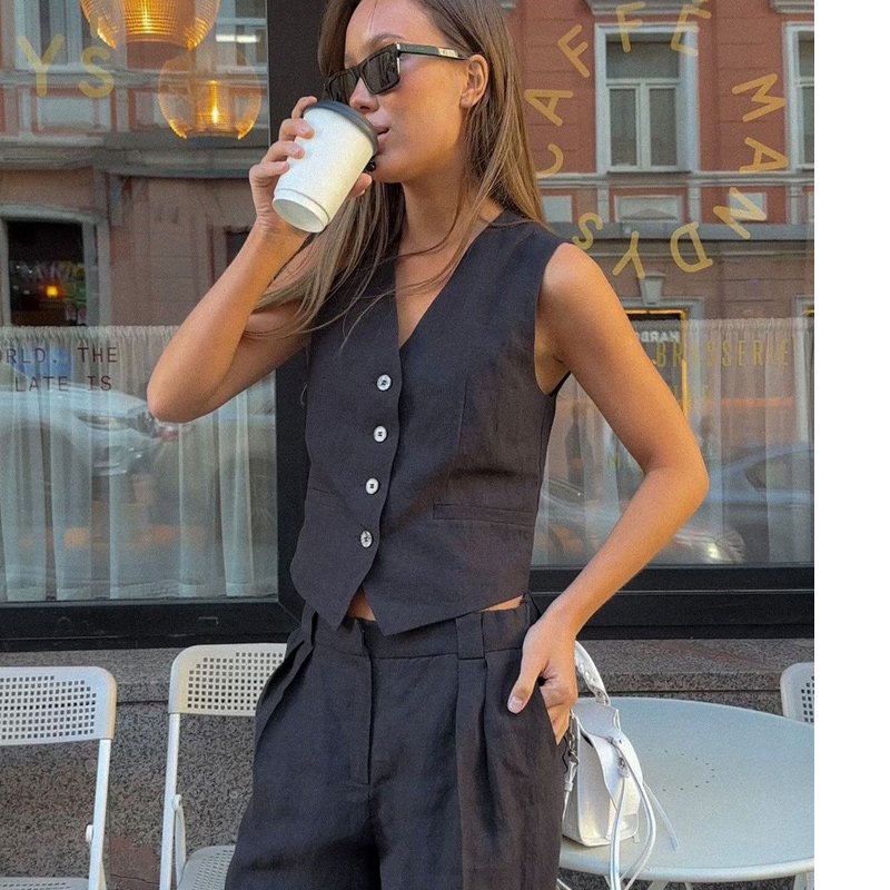 Clairey Vest Pants 2 Piece Set Signature Collection - Image 8