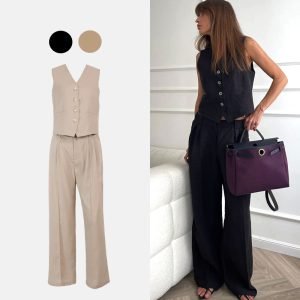 Clairey Vest Pants 2 Piece Set Signature Collection