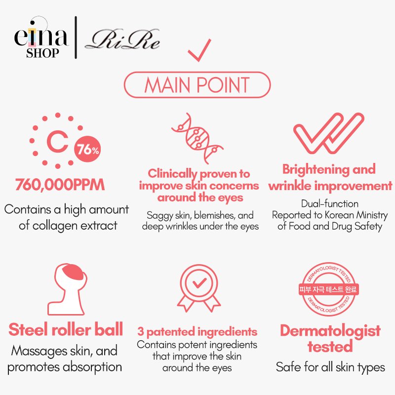 RiRe Collagen Eye Serum Stick - Image 3