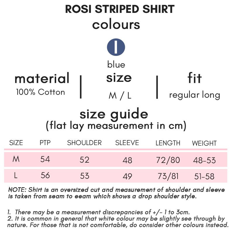 Rosi Striped Women Dress Shirt - Image 3
