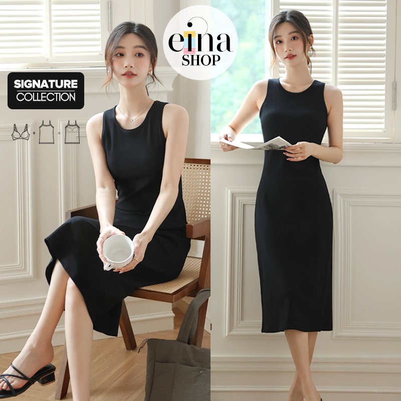 Emma Bra Padded Midi Dresss - Image 2