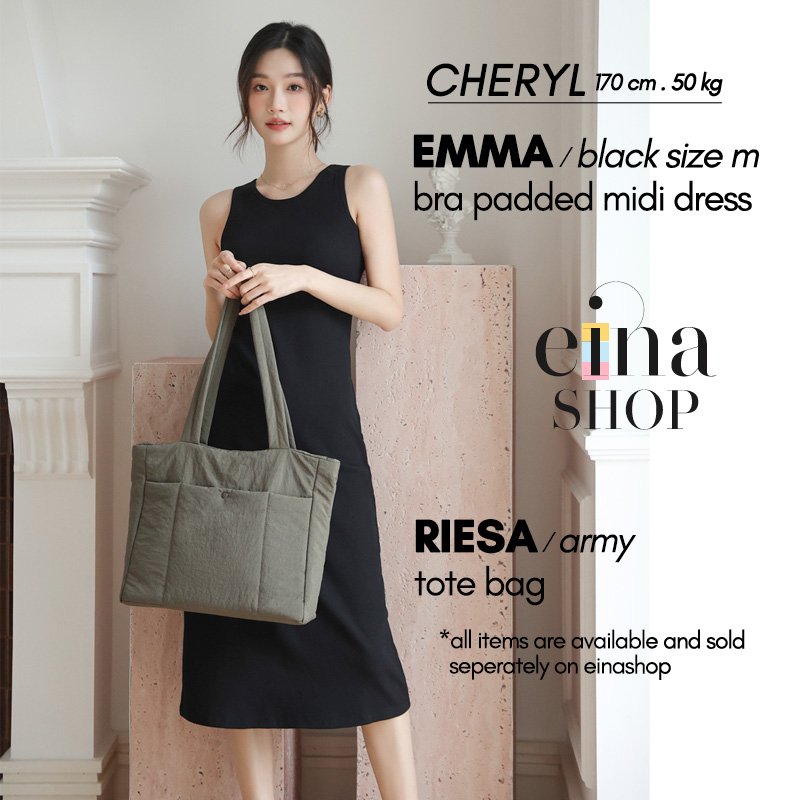 Emma Bra Padded Midi Dresss - Image 3