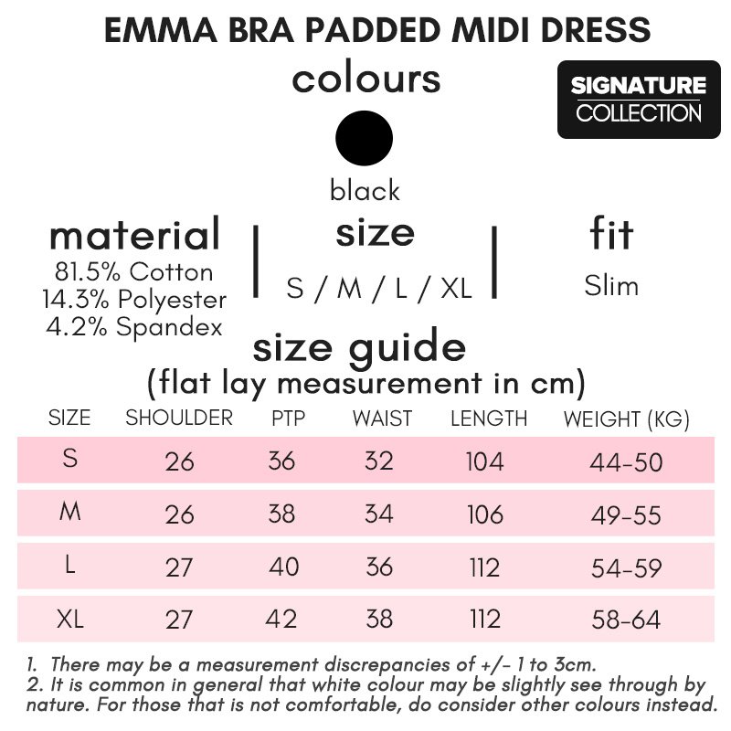 Emma Bra Padded Midi Dresss - Image 5