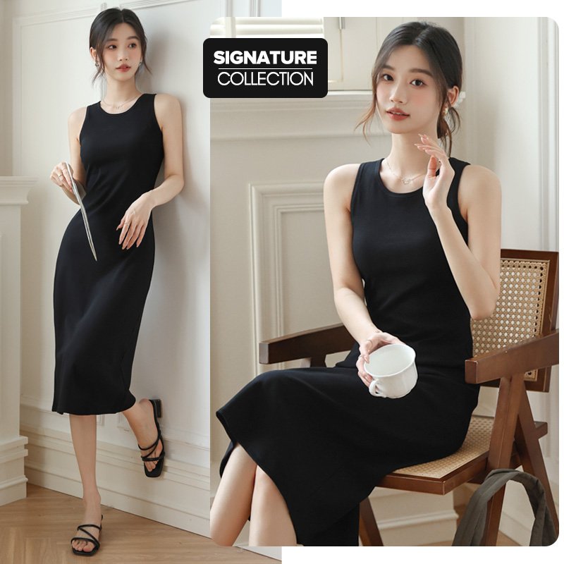 Emma Bra Padded Midi Dresss - Image 9