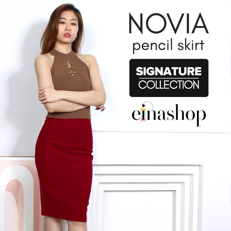 Novia Pencil Skirt Signature Colelction - Image 9