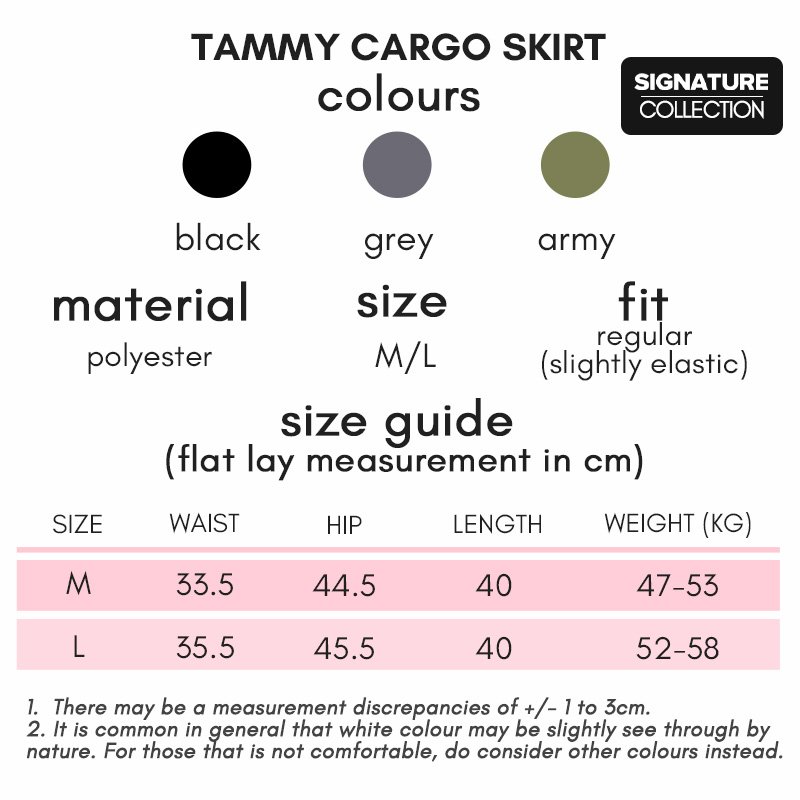 Tammy Cargo Short Skirt Signature Collection - Image 3