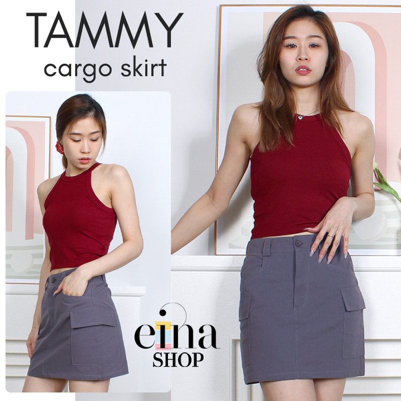 Tammy Cargo Short Skirt Signature Collection - Image 7