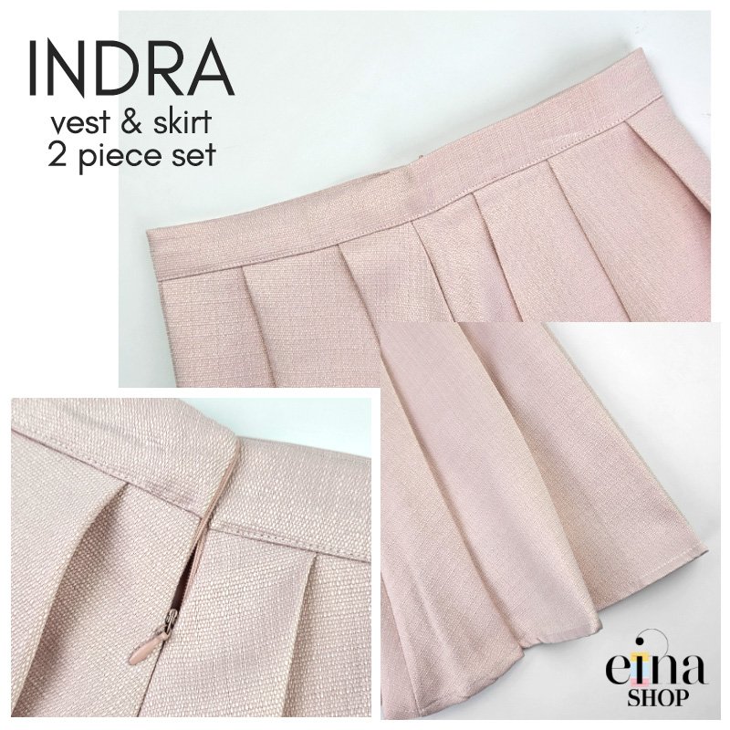 Indra Vest & Skirt 2 Piece Set Signature Collection - Image 5
