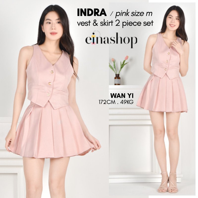 Indra Vest & Skirt 2 Piece Set Signature Collection - Image 10