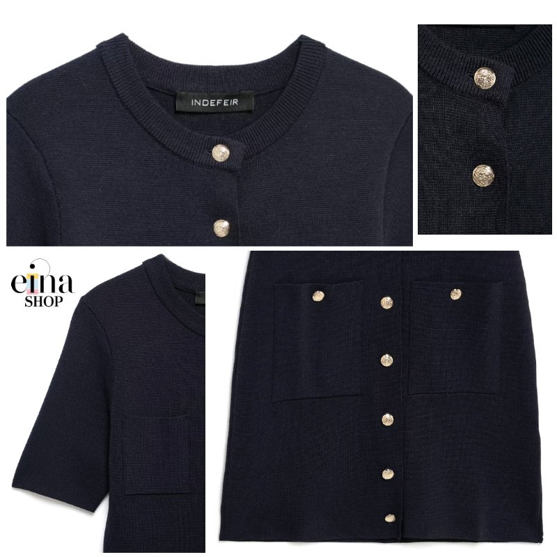 Noriko Knitted Dress Signature Collection - Image 4