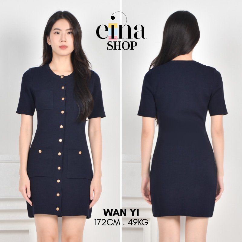 Noriko Knitted Dress Signature Collection - Image 5