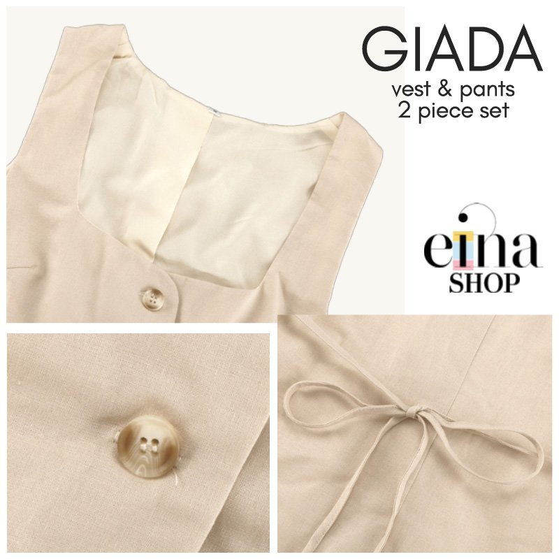 Giada Vest & Pants Two Piece Set - Image 4