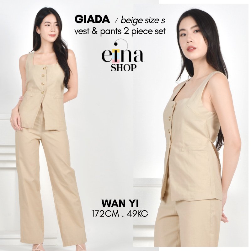 Giada Vest & Pants Two Piece Set - Image 7