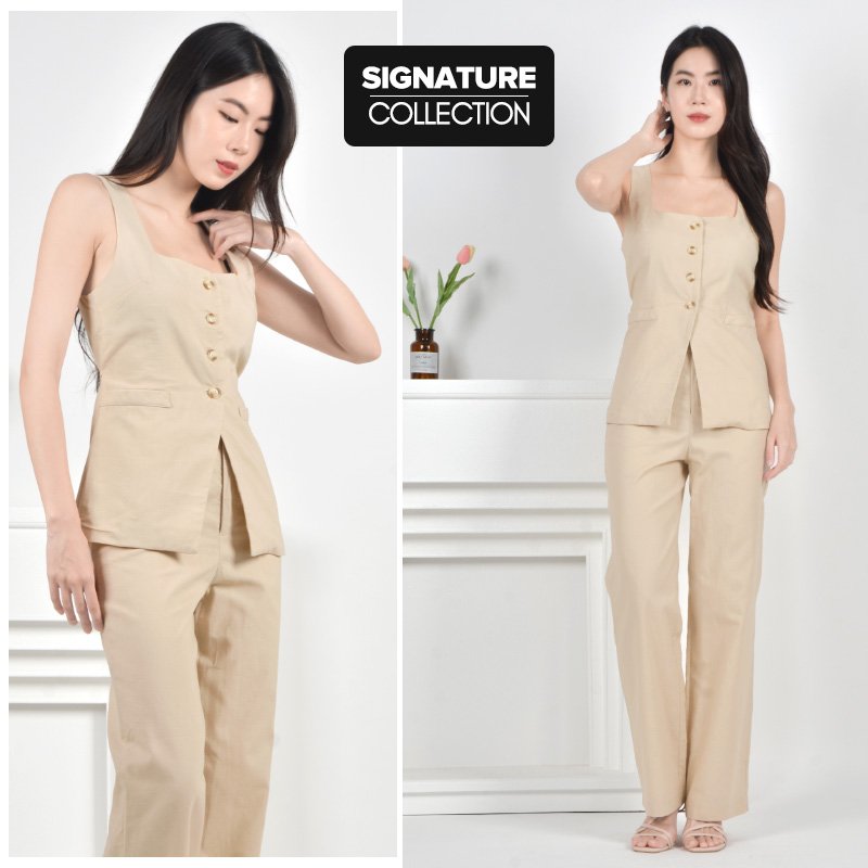 Giada Vest & Pants Two Piece Set - Image 8