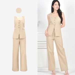 Giada Vest & Pants Two Piece Set