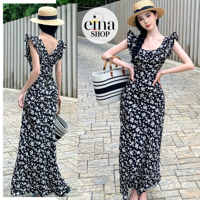 Abra Ruffle Floral Dress Signature Collection - Image 6