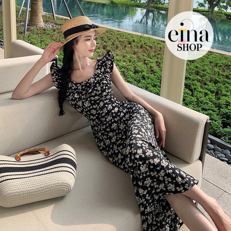 Abra Ruffle Floral Dress Signature Collection - Image 10